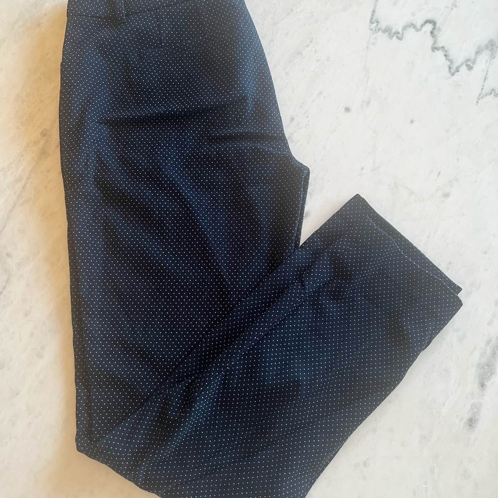 Tommy Hilfiger Navy Blue Cropped Pants
